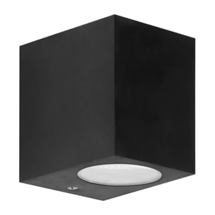 Forlight Exsitentes aplique exterior para bombilla gu10 en negro