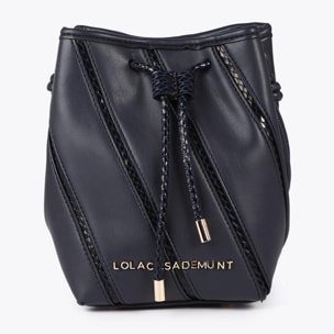 Tracolla con dettagli effetto serpente