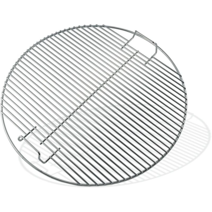 Grille barbecue WEBER de cuisson chromée pour barbecue 57 cm