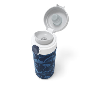 Gourde isotherme à bec verseur Pop 360ml Bleu Ginkgo