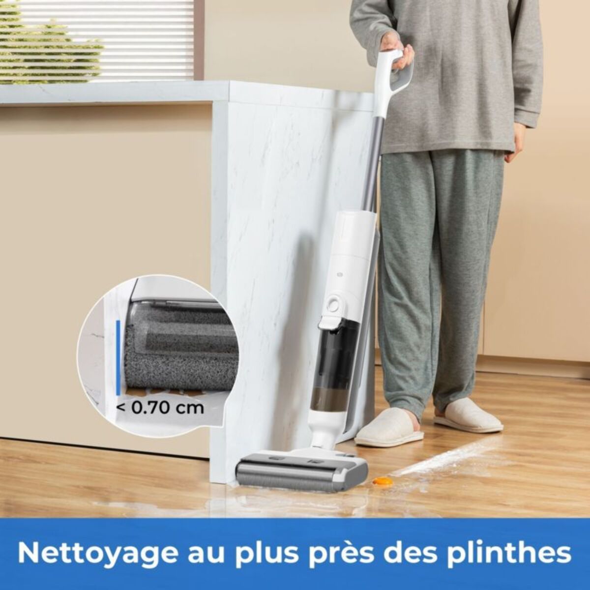 Aspirateur laveur ESSENTIELB ECFWVC100