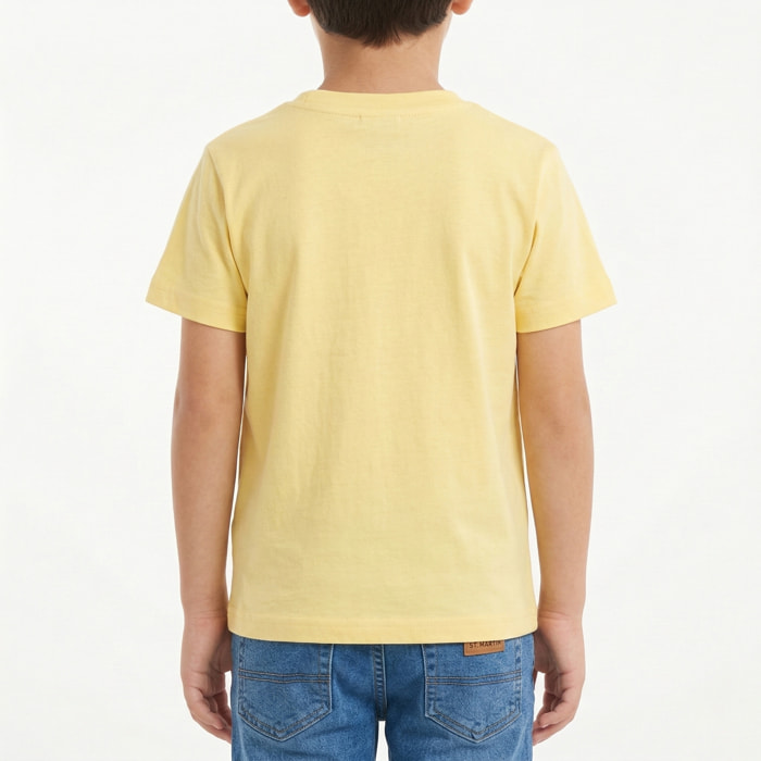 T-shirt maniche corte con logo stampato
