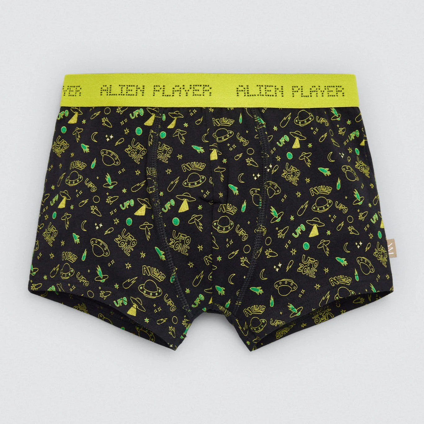 Confezione da 2 boxer da bambino con stampe "Alien Player"