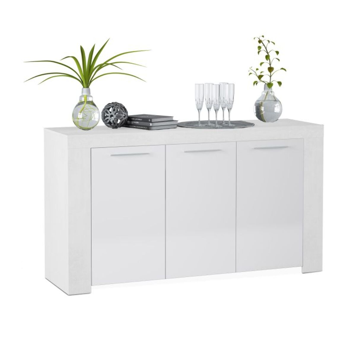 Aparador Dara Blanco Artik (Blanco Mate)