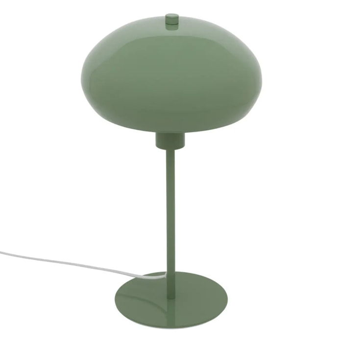 Lampe champignon à poser "Savio" vert H38cm