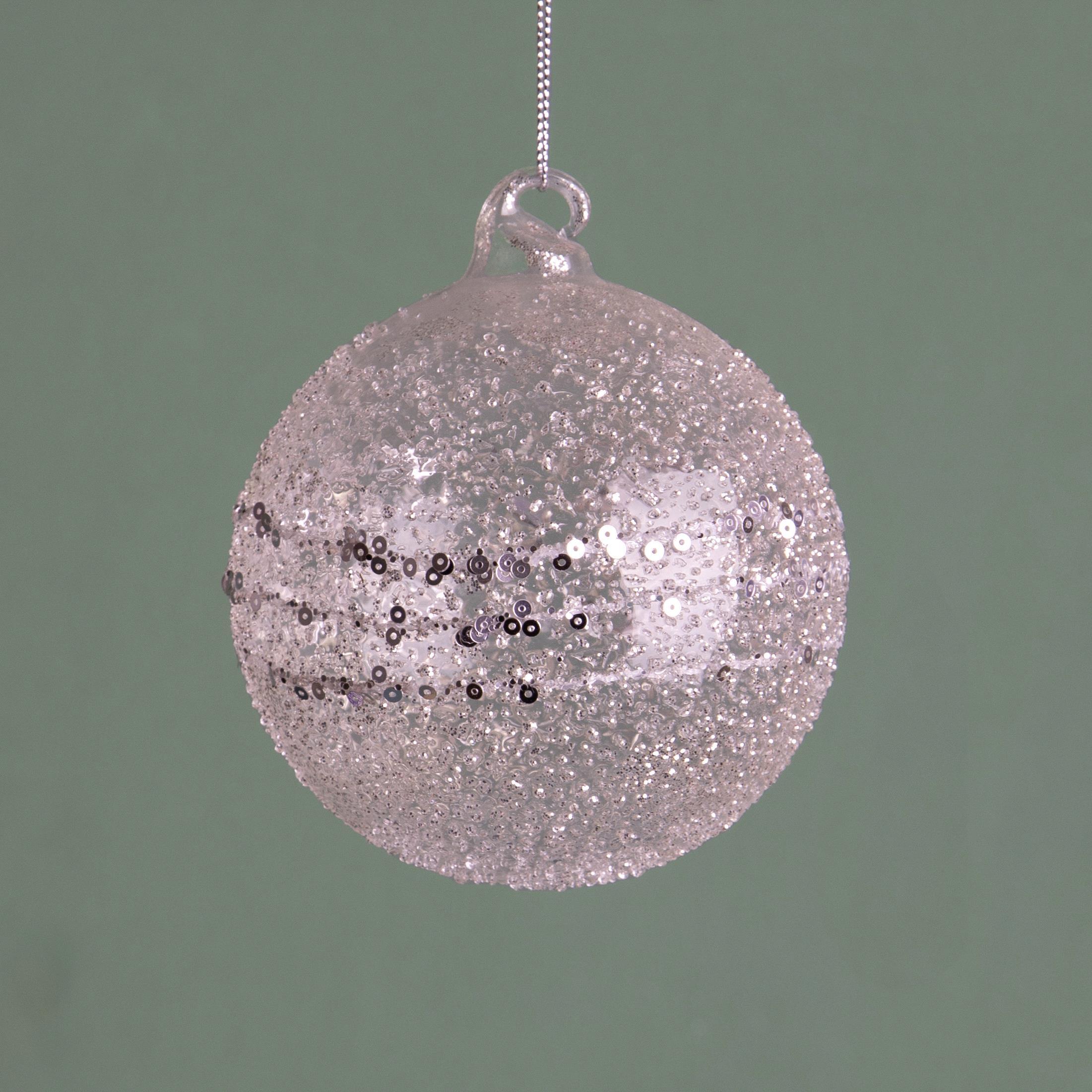 Sfera con paillettes - Pezzi 12 - ORO - Bianchi Dino SpA