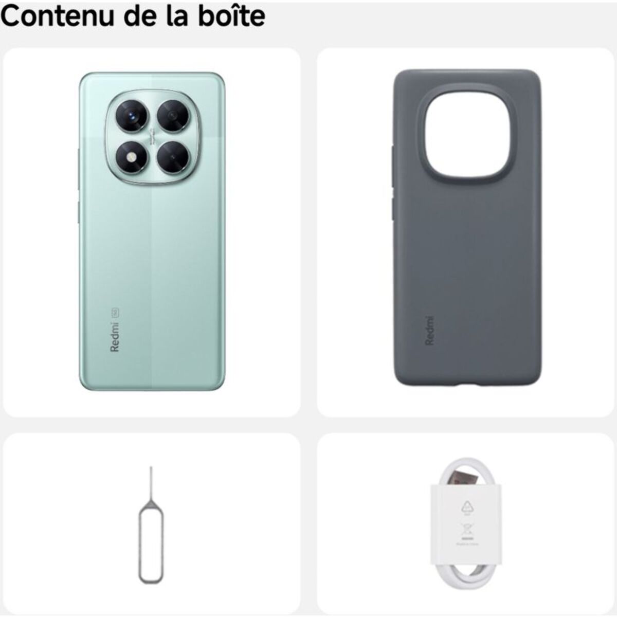 Smartphone XIAOMI Redmi Note 14 Pro Vert 256Go 5G