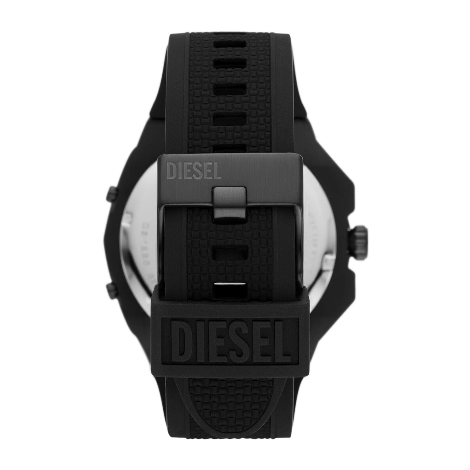 Orologio Diesel FRAMED Silicone Nero