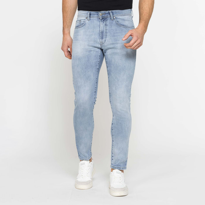 JEANS UOMO MOD. 727 SKINNY FIT IN DENIM STRETCH 12 oz