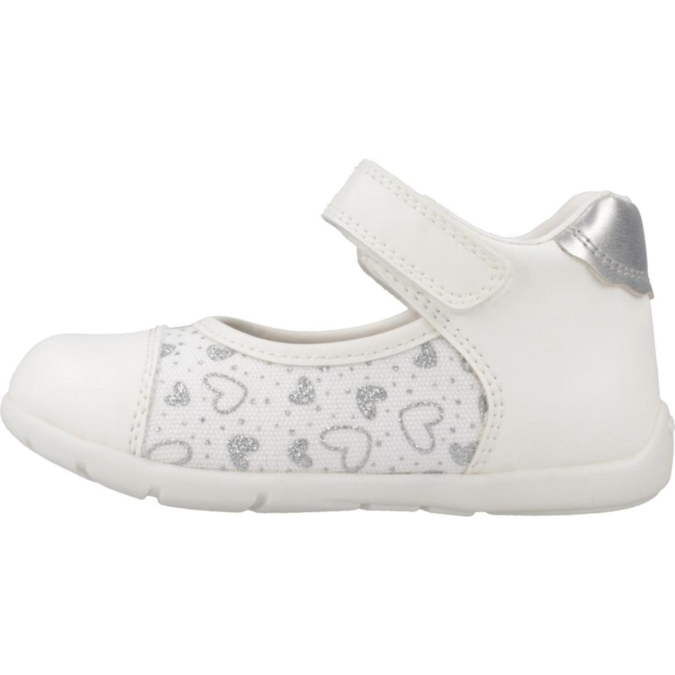 Zapatos Niña de la marca GEOX  modelo B ELTHAN GIRL BLANCO