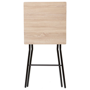 Mesa de bar plegable de madera