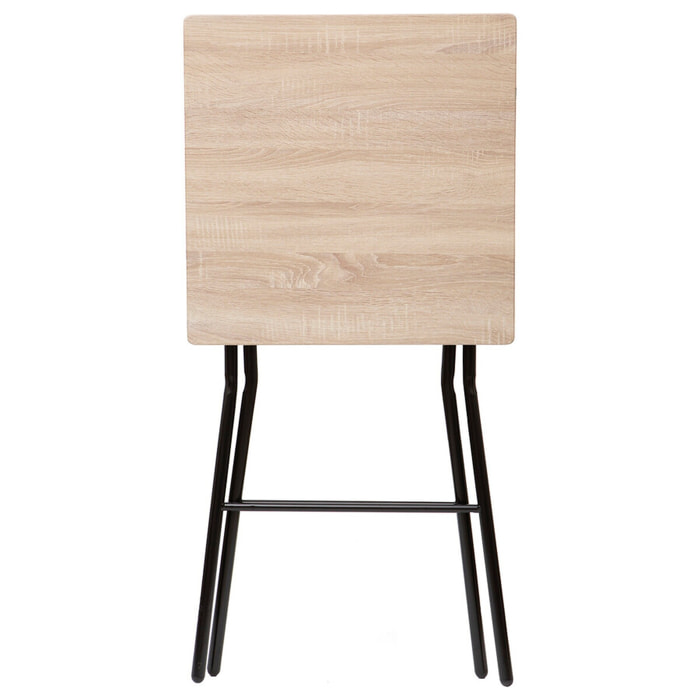 Mesa de bar plegable de madera
