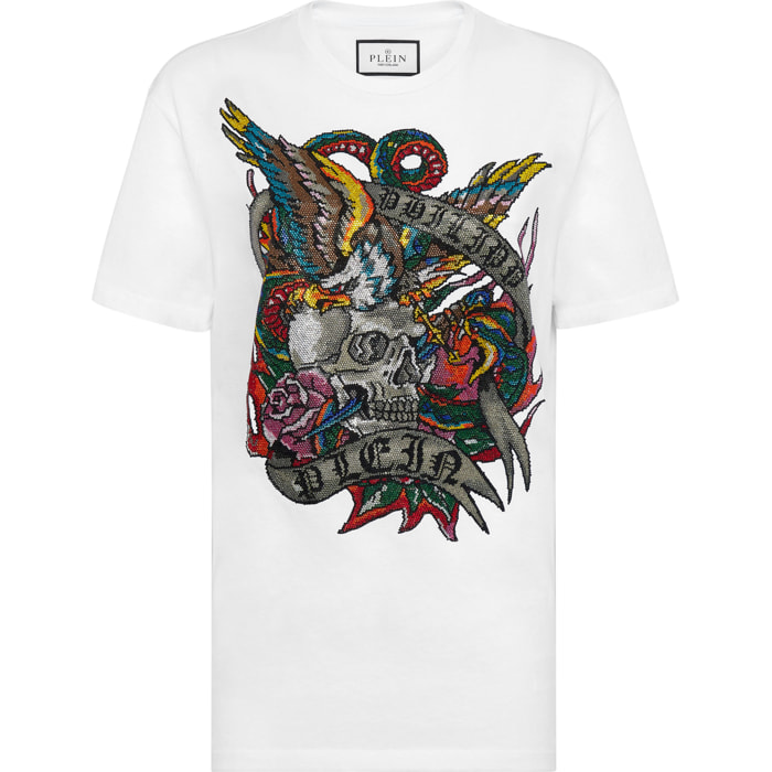 PHILIPP PLEIN T-Shirt Round Neck TATTOO