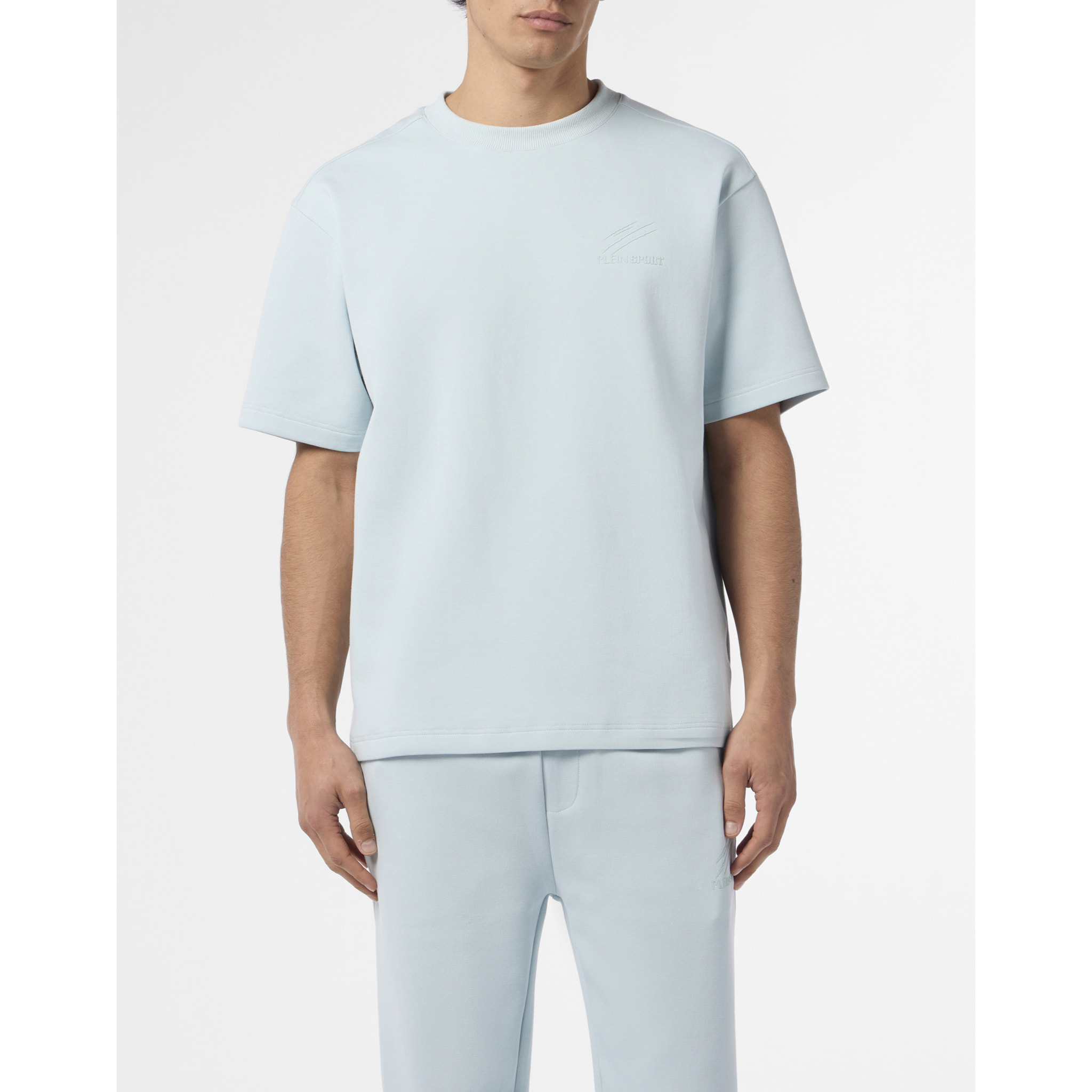 PLEIN SPORT Pique Round Neck T-Shirt Icon