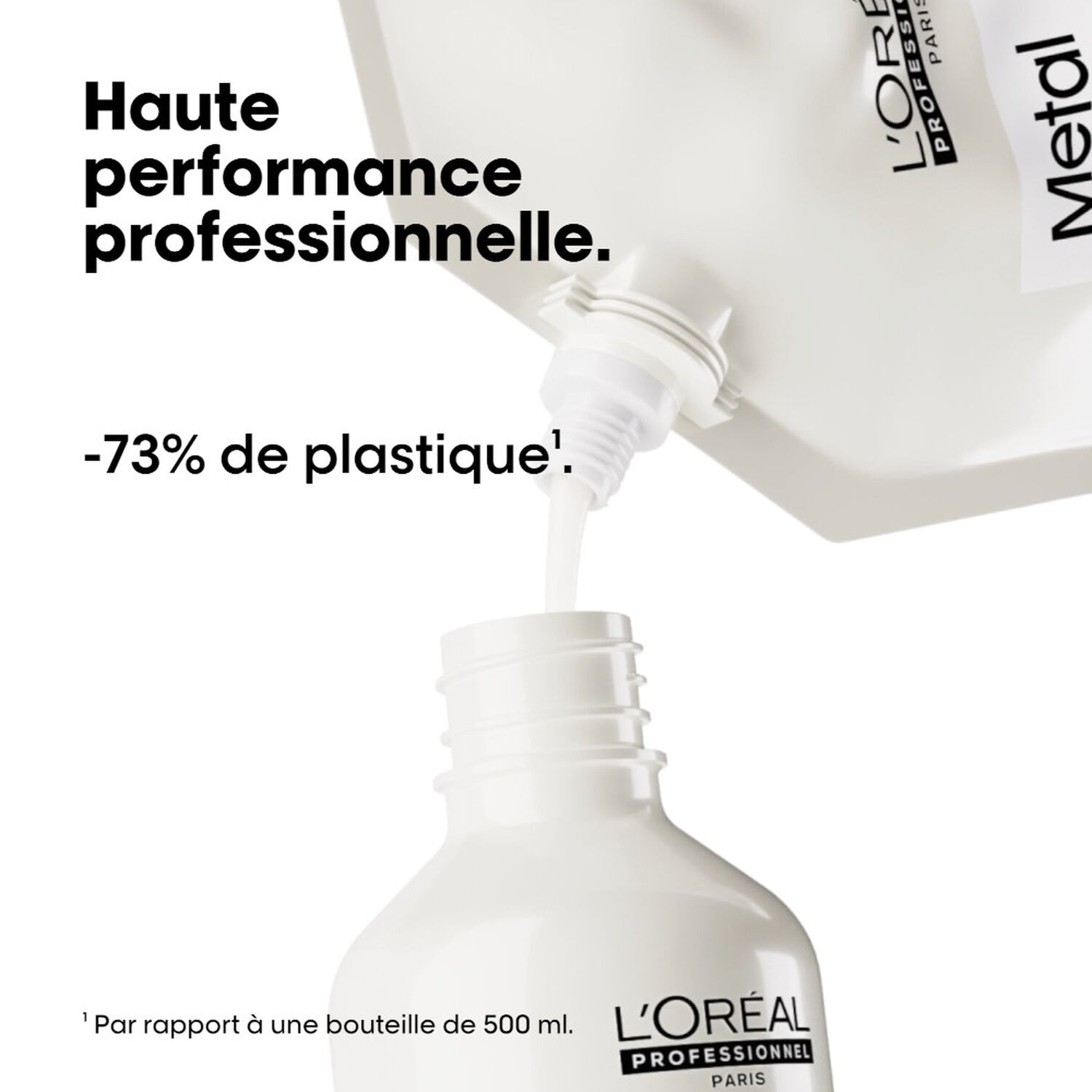 Série Expert Metal Detox - Recharge Shampoing anti-métal pour cheveux sensiiblisés et cassants