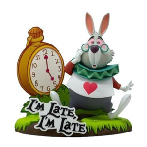 Abyfig043 - Disney: Alice In Wonderland - Super Figura Collection - White Rabbit 10cm Figures