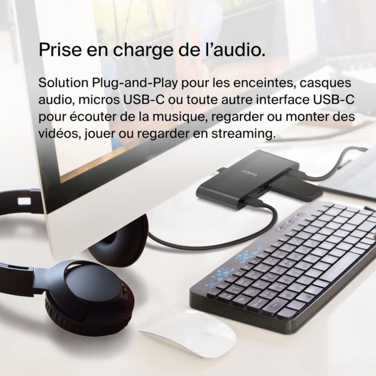 Hub BELKIN USB-C 4 ports