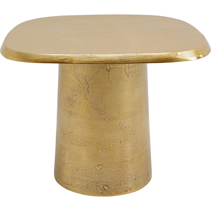 Table d'appoint Bossy 55x43cm dorée Kare Design