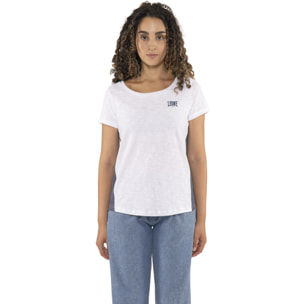 Camiseta de mujer Leone Fancy Stripes de punto