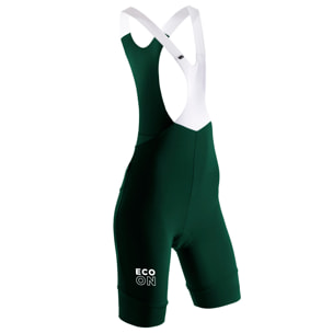 Culotte corto para mujer ECOON PROMegève - Verde Oscuro