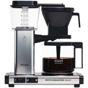 Cafetière filtre MOCCAMASTER Brushed