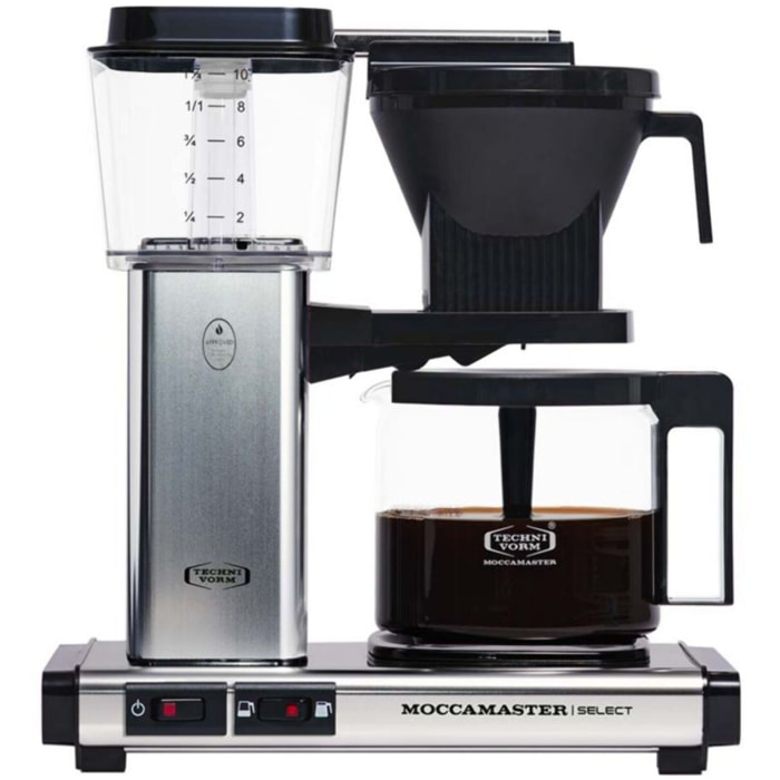 Cafetière filtre MOCCAMASTER Brushed