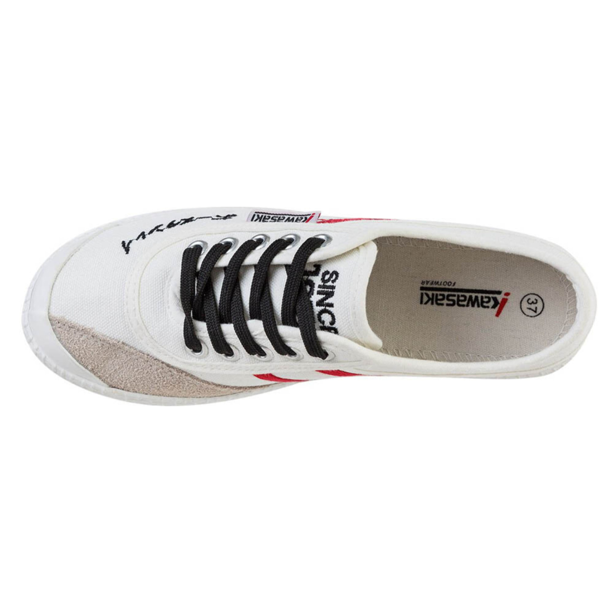 Zapatillas Sneaker para Hombre - KAWASAKI Signature Canvas Shoe K202601 1002 White