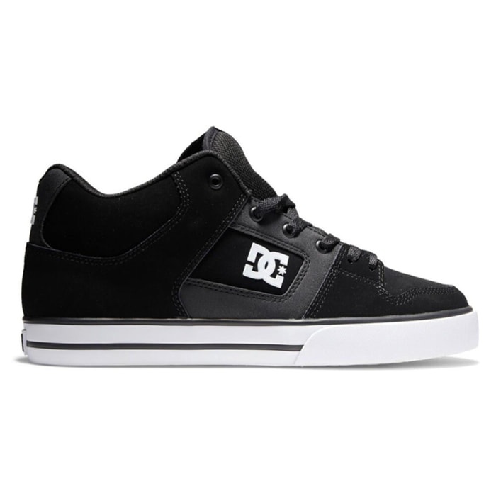 Zapatillas Sneaker DC SHOES Pure mid ADYS400082 BLACK/WHITE (BKW)