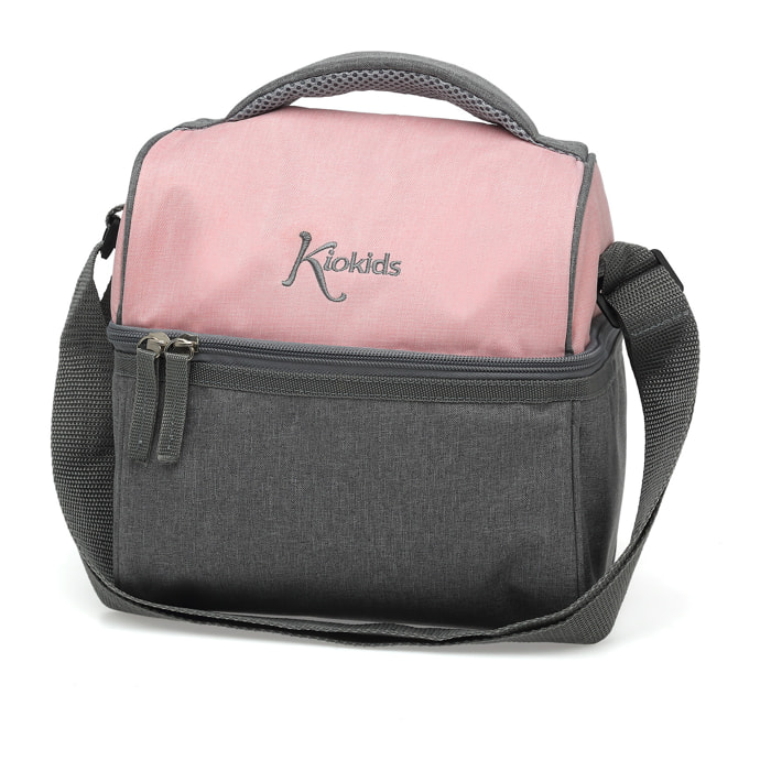 BOLSO TÉRMICO PARA MERIENDA ROSA