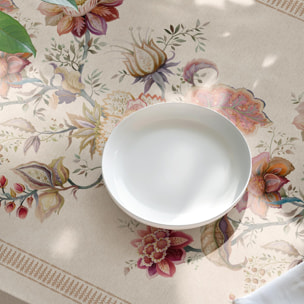 Nappe imprimée anti-taches SAMIR NATURAL