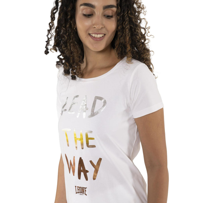 T-shirt da donna Leone Chic Gold