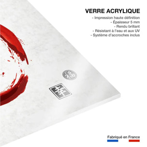 Tableau zen circle japonnais Tableau plexiglas
