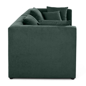 Amalfi - canapé modulable 2 places - en tissu - Vert