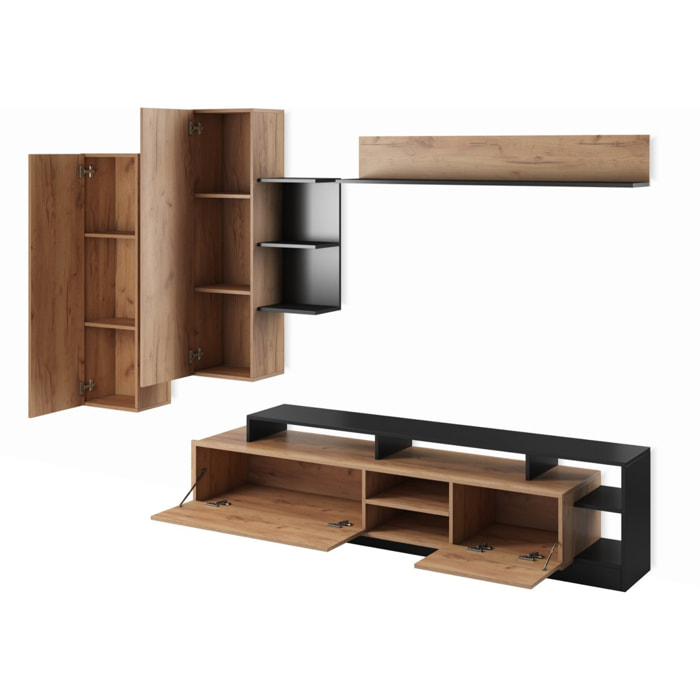 Oresteluchetta Parete soggiorno JOPLIN ANTHRACITE