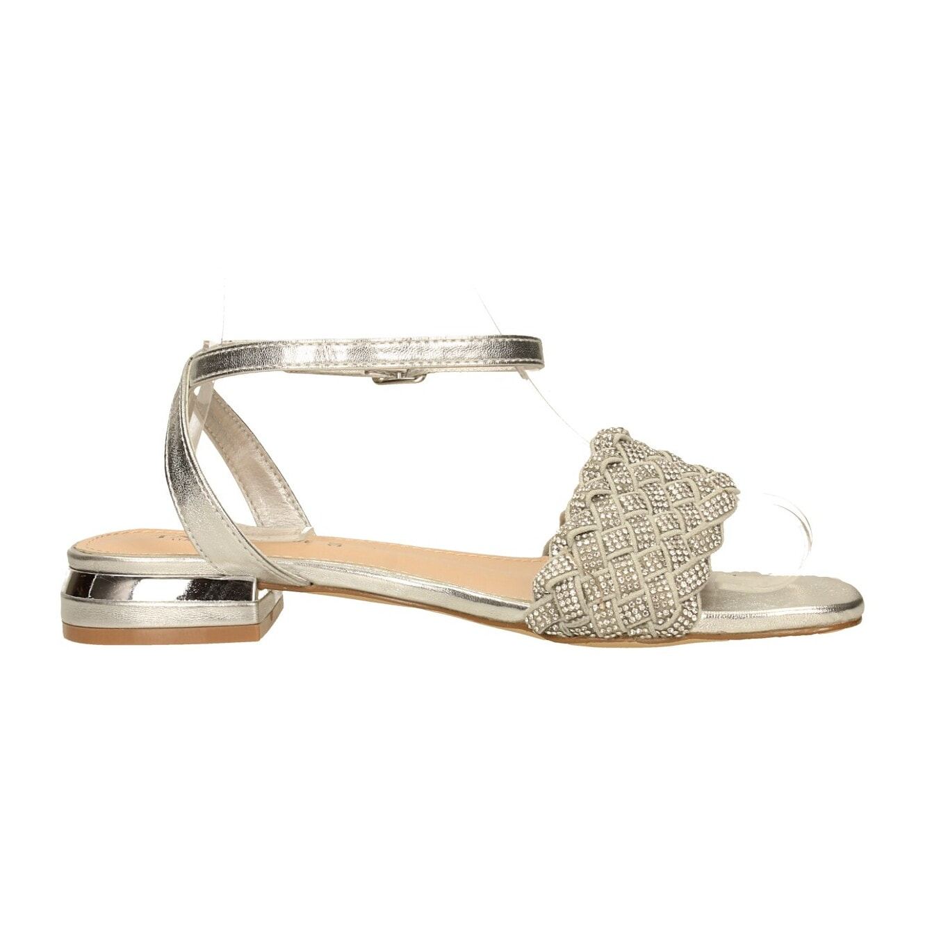 Sandali Donna Tata Italia Argentato