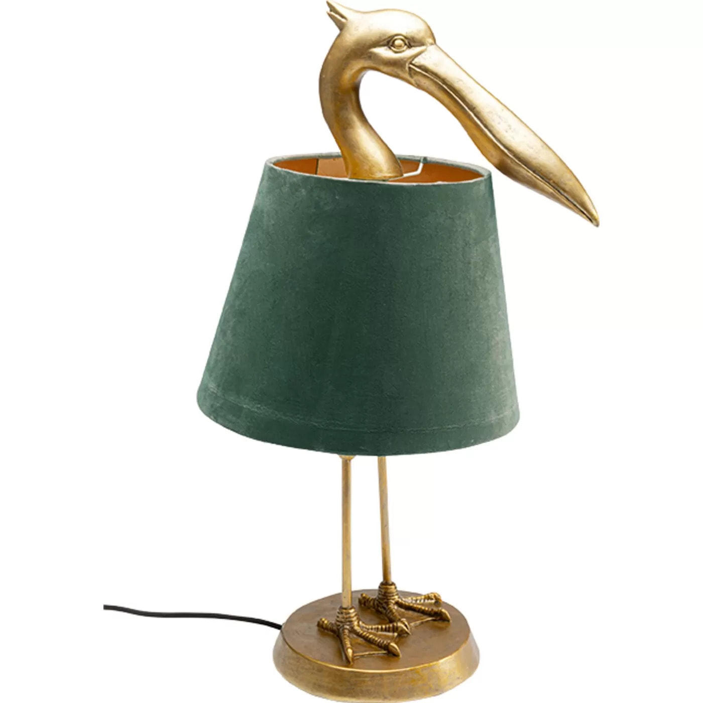 Lampe pélican doré Kare Design