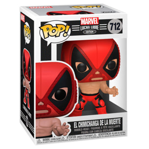 Marvel Luchadores Deadpool POP! Figure in Vinile El Chimiganga De La Muerte 9cm