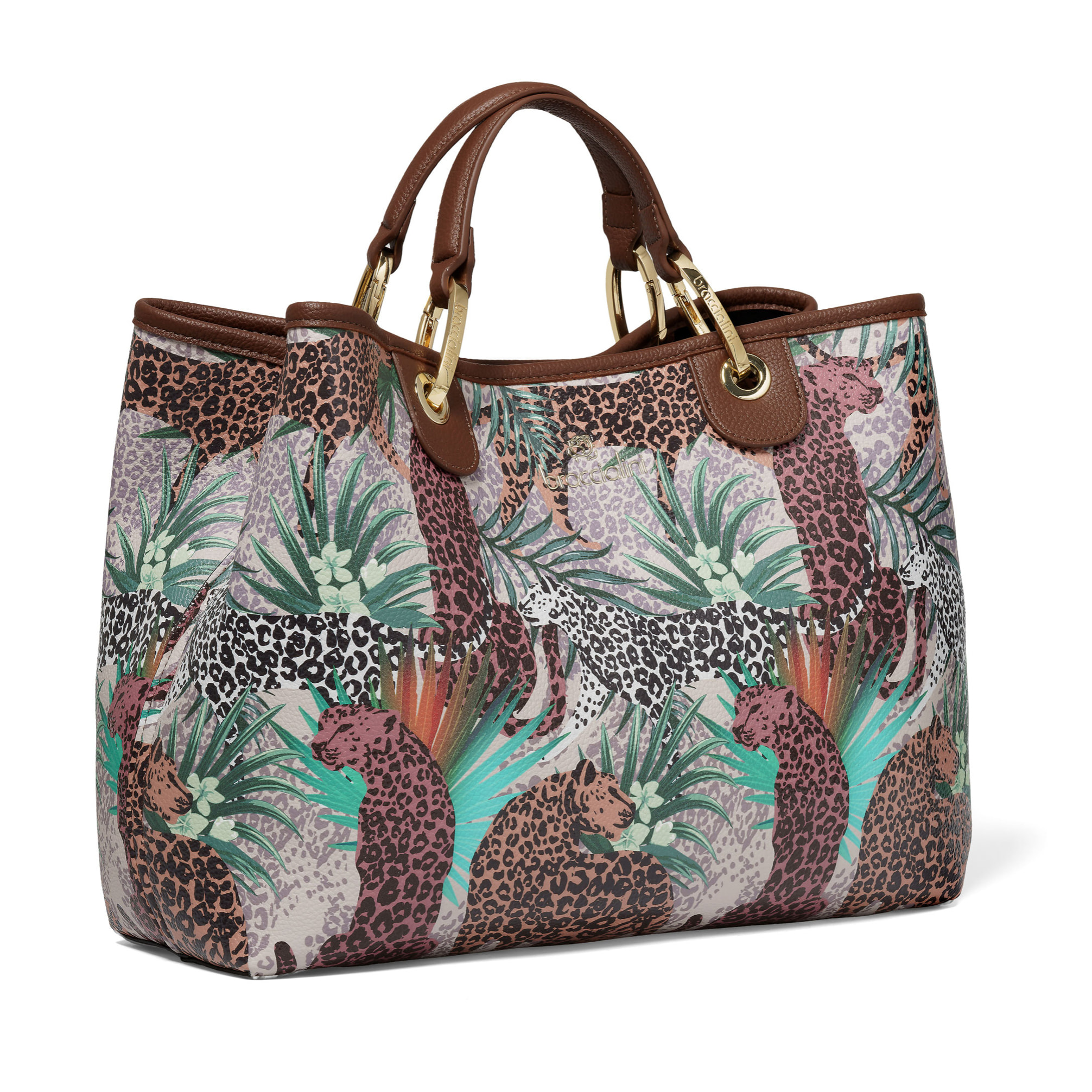 Borsa a mano  da donna In Poliestere e Poliuretano Prodotto artigianale 37x27,5x15 cm