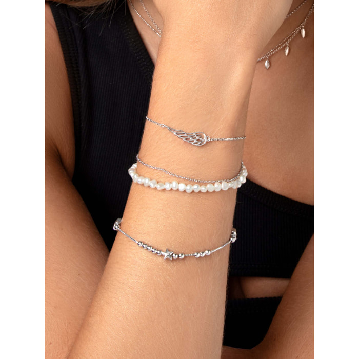 Pulsera Dove Plata