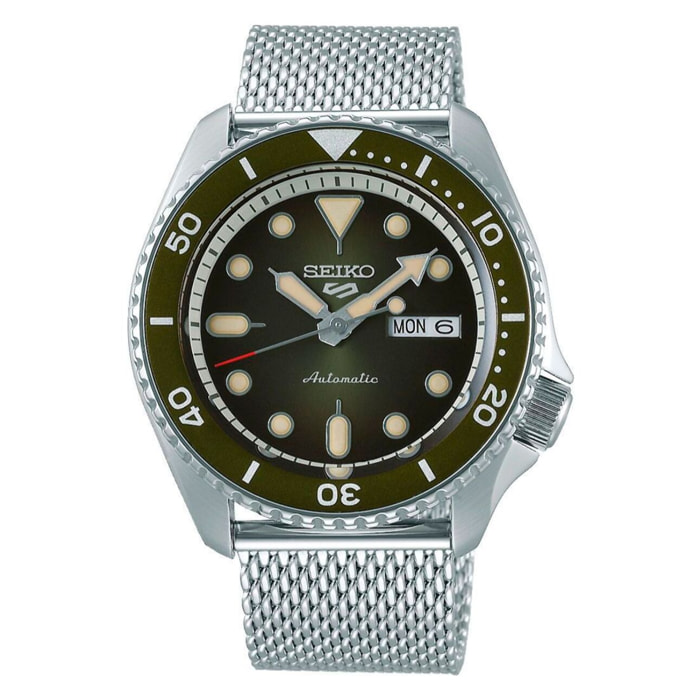 Reloj Seiko SRPD75K1 Hombre Analogico Automatico con Correa de Acero inoxidable