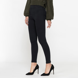 LEGG-JEANS EFFETTO PERFETTO IN GABARDINA SUPER STRETCH 10OZ