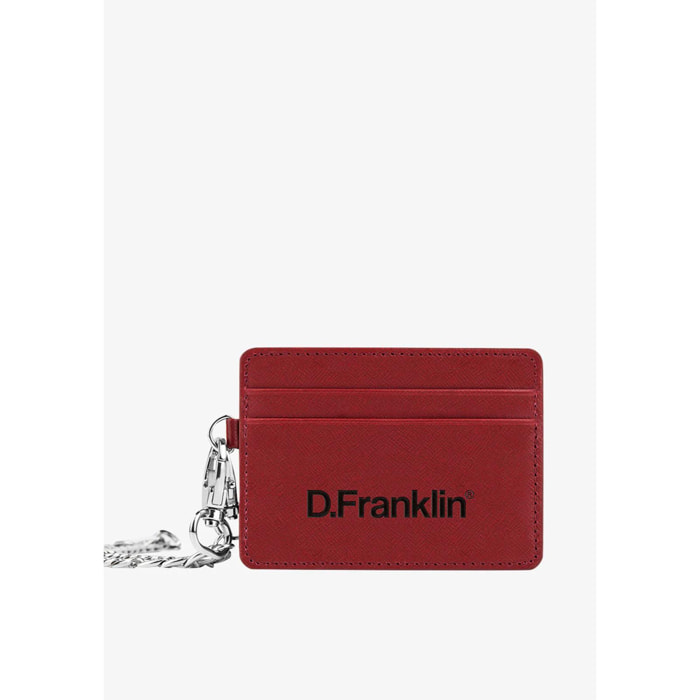 Red Chain Cardholder