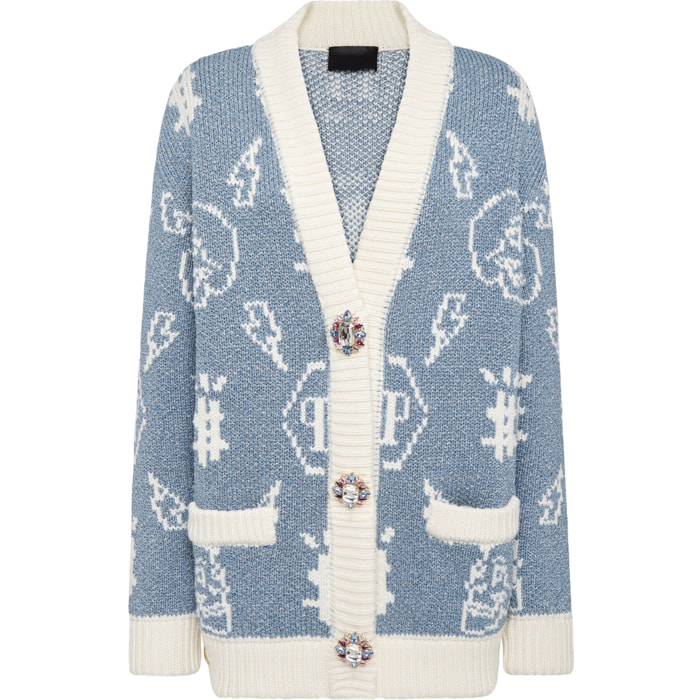 PHILIPP PLEIN Cárdigan MONOGRAM