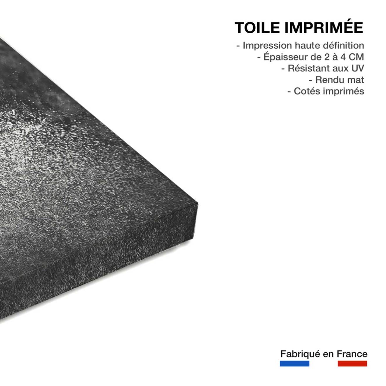 Tableau deco moto cross Toile imprimée