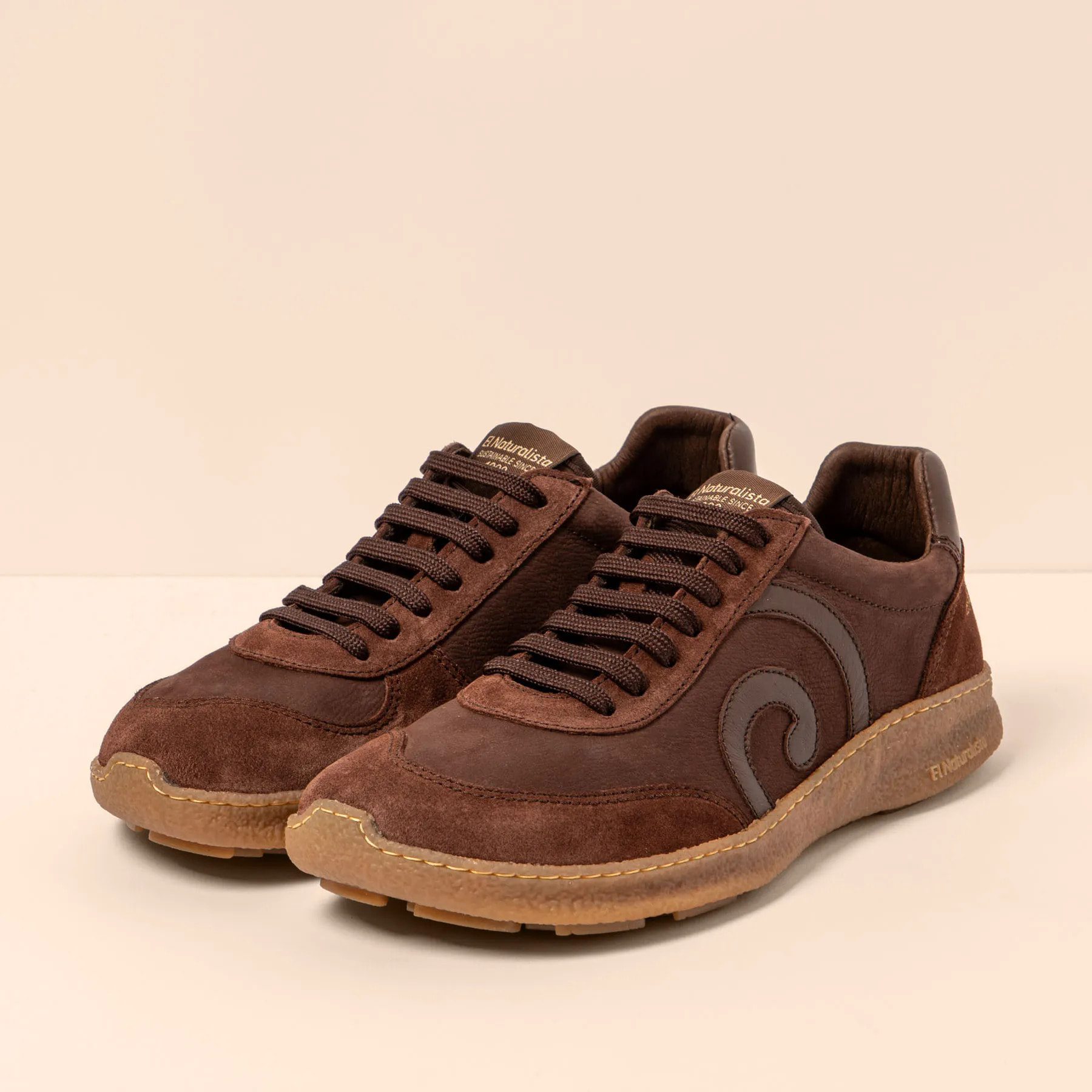 Zapatos N5435 MULTI LEATHER BROWN/OROEL color Brown