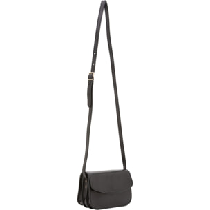 Borsa a tracolla da donna - Modello False - Vera pelle - 19.0 x 13.0 x 9.5 cm