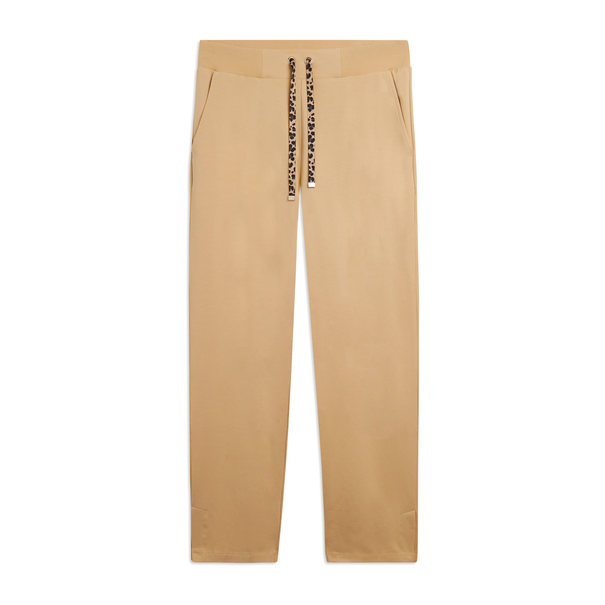 Pantaloni sportivi regular con spacchi laterali sul fondo