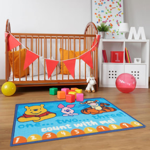 Tapis enfant Lavable 30° motif animaux KEMI