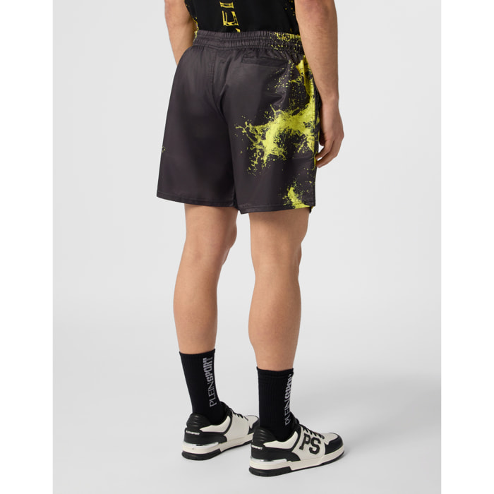 PLEIN SPORT Jogging Shorts SPLASH