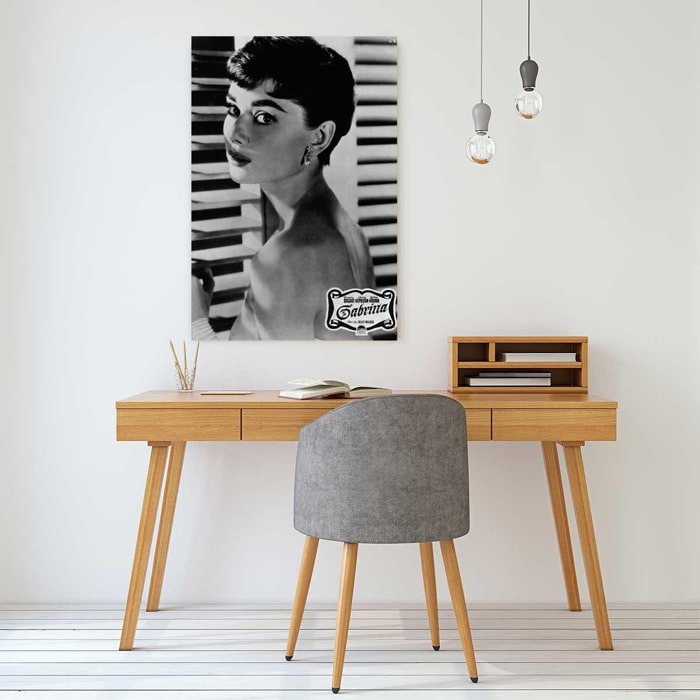 Photo célébrité Audrey Hepburn intime Toile imprimée